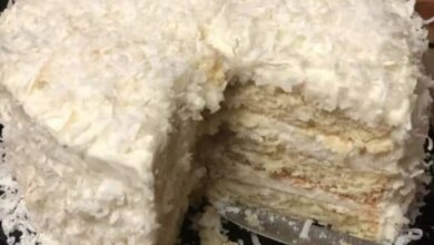 Coconut Cake with Seven-minute Frosting