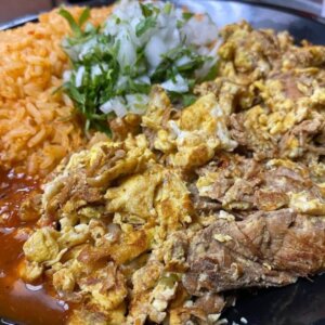 Machaca con Huevo (Shredded Beef with Egg)